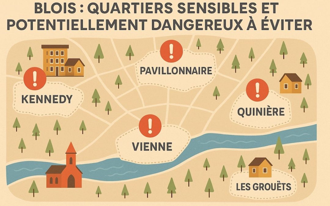 Blois : quels sont les quartiers sensibles et potentiellement dangereux à éviter ?