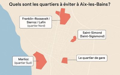 Quels sont les quartiers à éviter à Aix-les-Bains ?