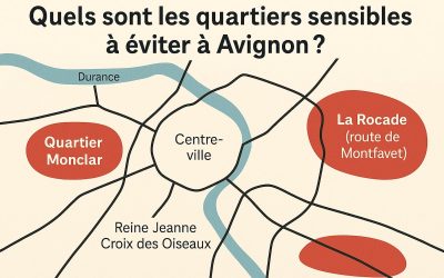 Quels sont les quartiers qui craignent à éviter à Avignon ?