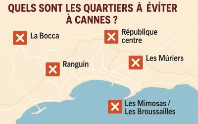 Quels sont les quartiers sensibles à éviter à Cannes ?