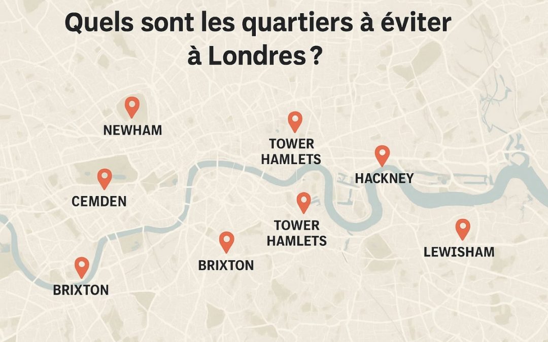 Quels sont les quartiers à éviter à Londres ?