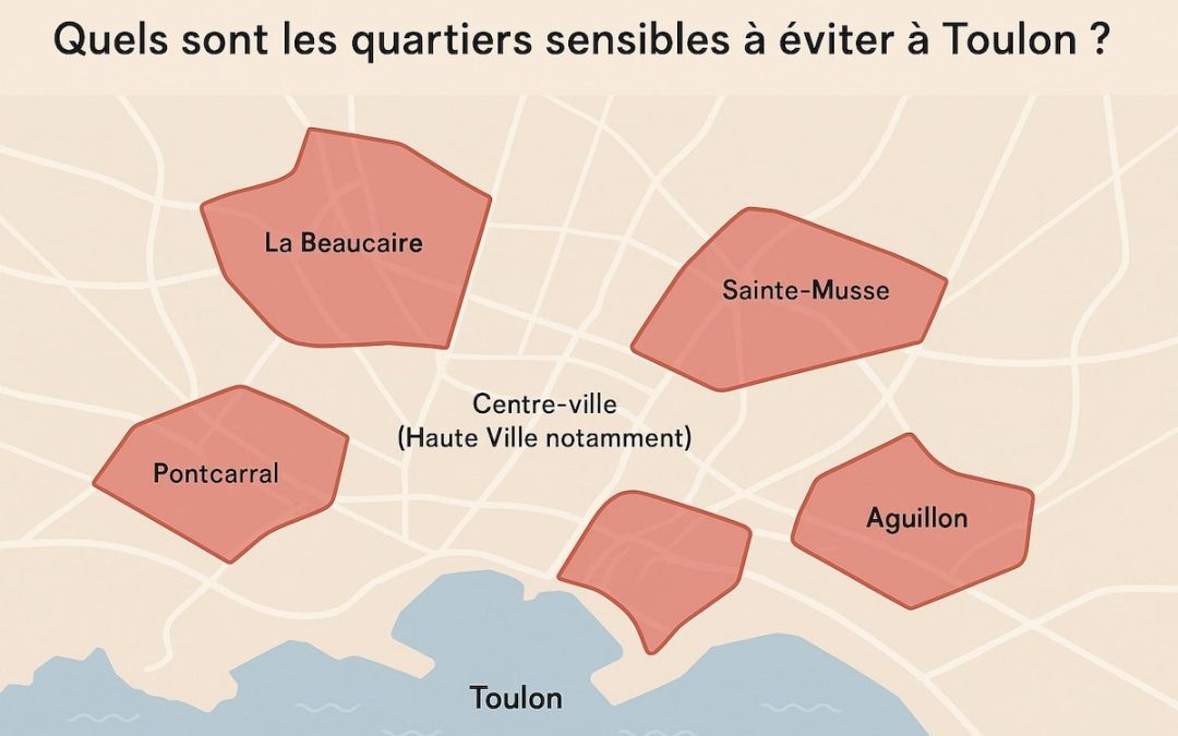 Quels sont les quartiers sensibles à éviter à Toulon ?