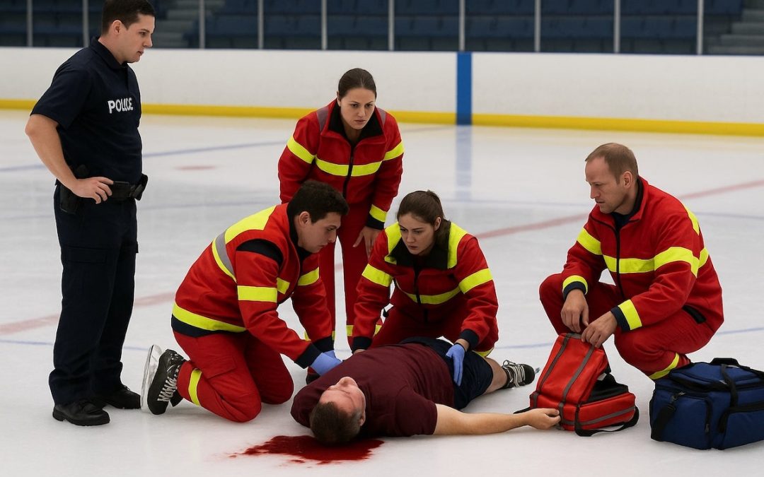 Tragédie sur glace à Besançon : un père de famille décède après une chute à la patinoire