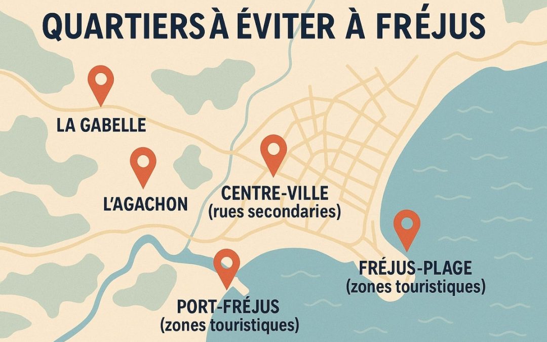Quels sont les quartiers à éviter à Fréjus ?