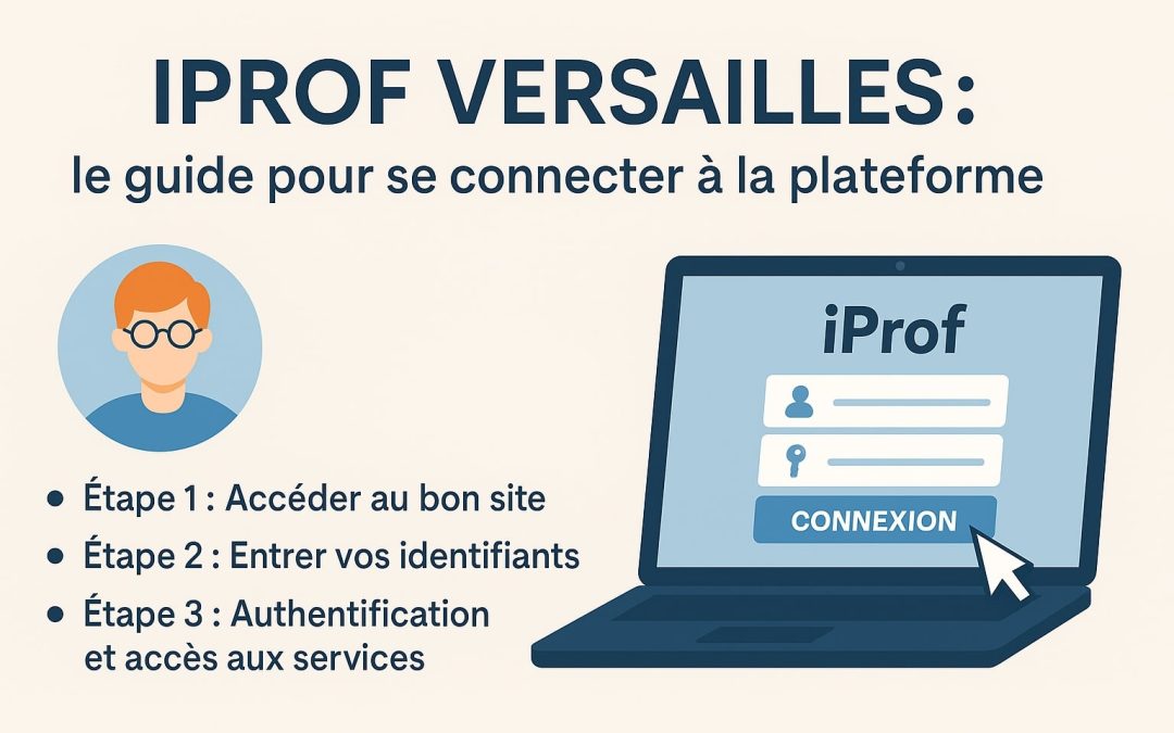 Iprof Versailles : le guide pour se connecter à la plateforme
