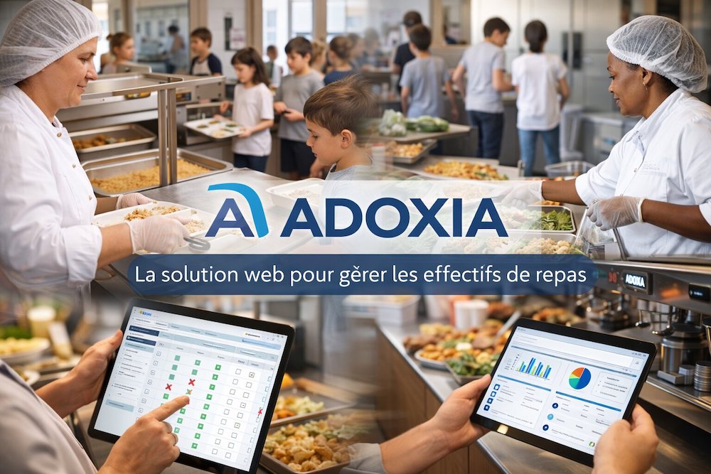 Adoxia : la solution web pour mieux gérer les effectifs de repas
