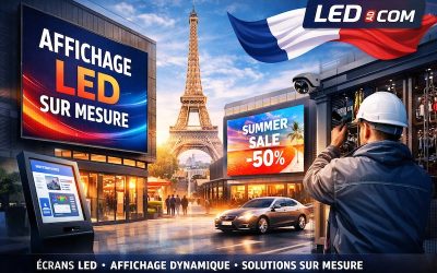 LED AND COM : une entreprise innovante au service de l’affichage LED sur mesure