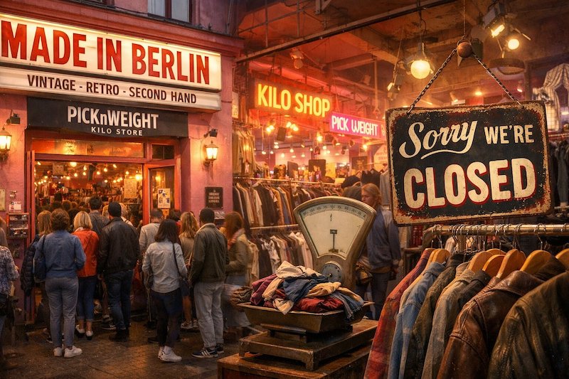 La friperie Made in Berlin : une icône vintage tire sa révérence