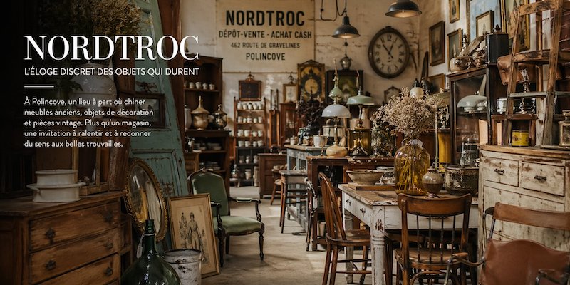 Nordtroc, l’éloge discret des objets qui durent